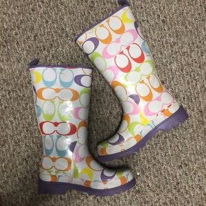 Coach Rain Boots